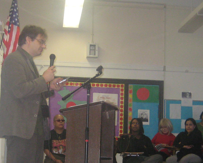 Prof. Nicholas Birns at the 39th Victory Day Event